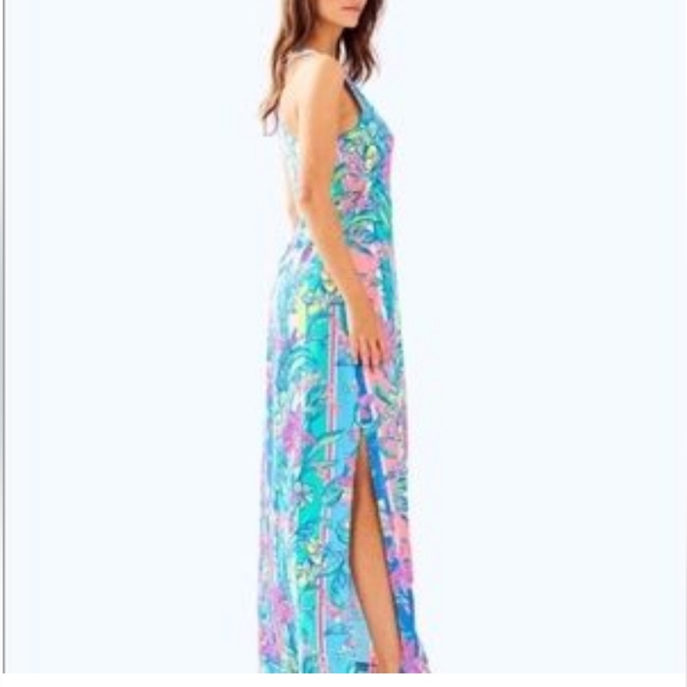 Lilly Pulitzer Kerri Maxi Dress Sz. Small - Picture 2 of 15